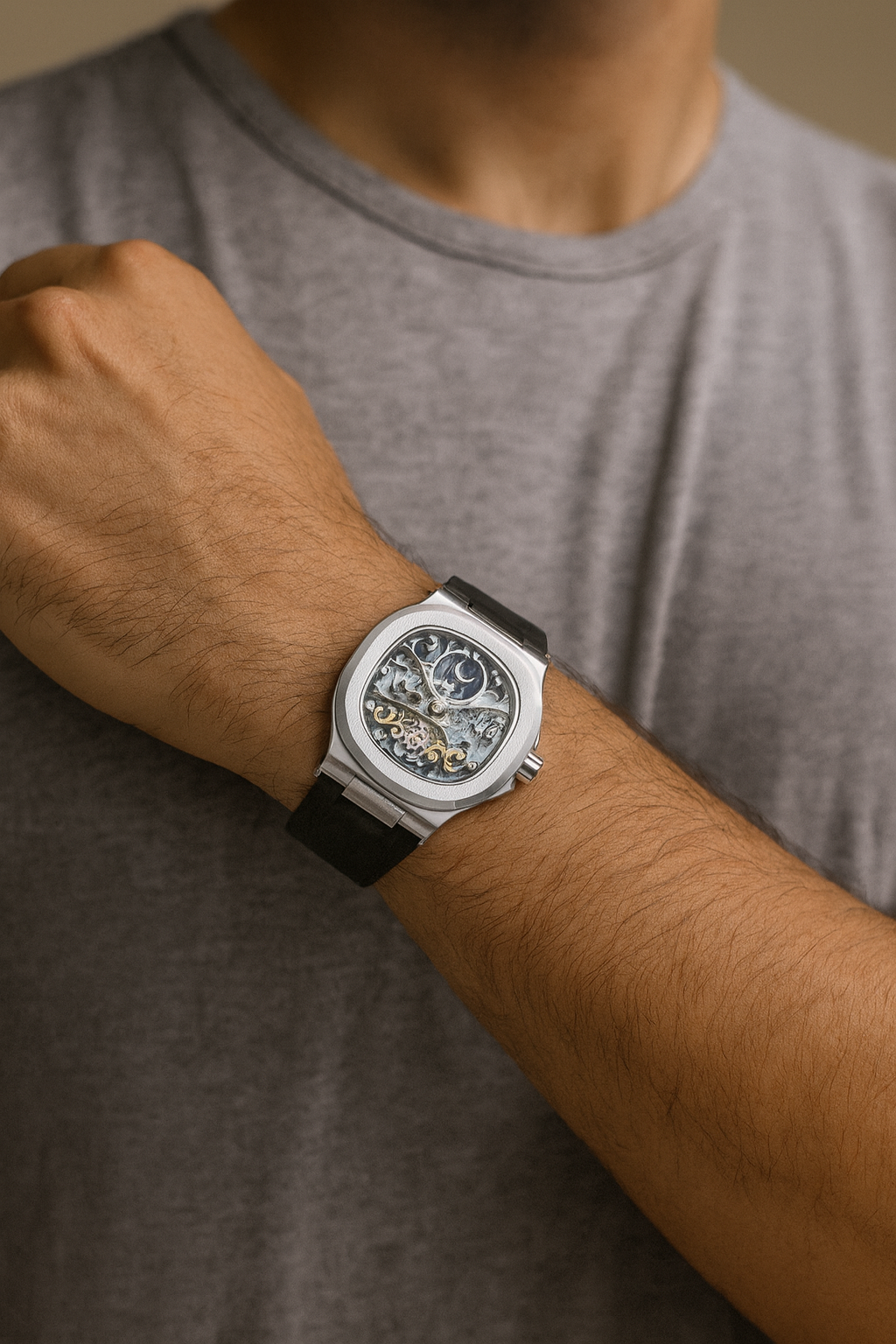 Belgrave ® | Lunar Silver/Black